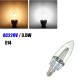 E14 3.5W 24 SMD 3014 LED Waem White White Candle Light Lamp Bulb AC220V