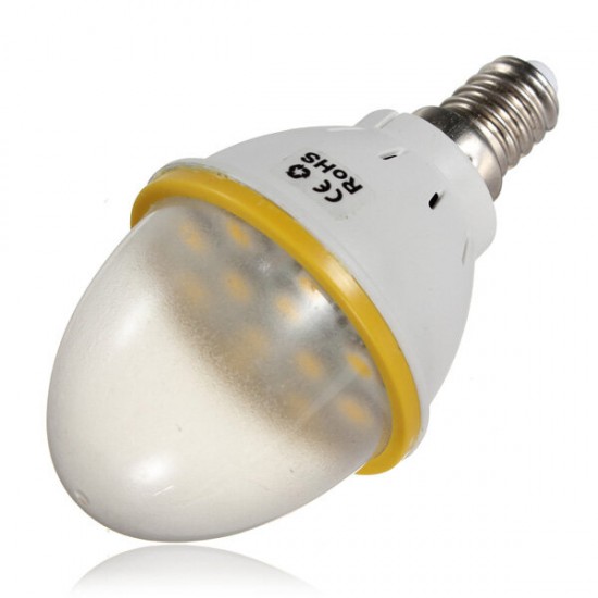 E14 3.5W Warm White 12 SMD 5050 Candle LED Light Bulb 220-240V
