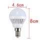 E14 3W 150-160LM 2835 SMD Warm White/White LED Globe Bulb 110V