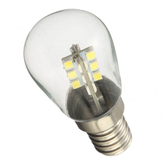 E14 3W SMD3014 LED Fridge Refrigerator Corn Light Bulb Pendant Crystal Chandelier Spot Lightt 220V