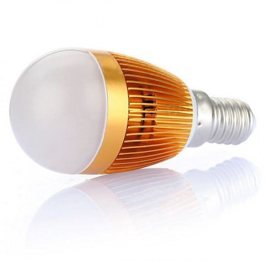 E14 3W Warm White LED Energy Saving Spot light Lamp Bulb 110-240V