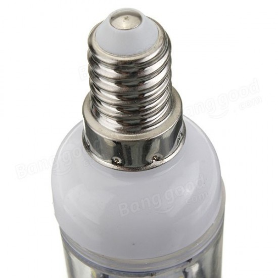 E14 4W White/Warm White 5730 SMD 27 LED Corn Light Bulb 110V