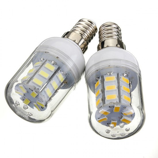 E14 4W White/Warm White 5730 SMD 27 LED Corn Light Bulb 12V E14 4W White/Warm White 5730 SMD 27 LED Corn Light Bulb 12V
