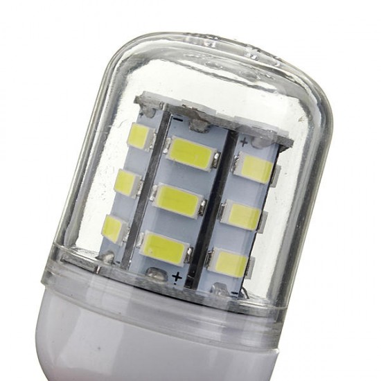 E14 4W White/Warm White 5730 SMD 27 LED Corn Light Bulb 12V E14 4W White/Warm White 5730 SMD 27 LED Corn Light Bulb 12V