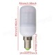 E14 4W White/Warm White 5730SMD LED Corn Bulb Light Ivory Cover 220V