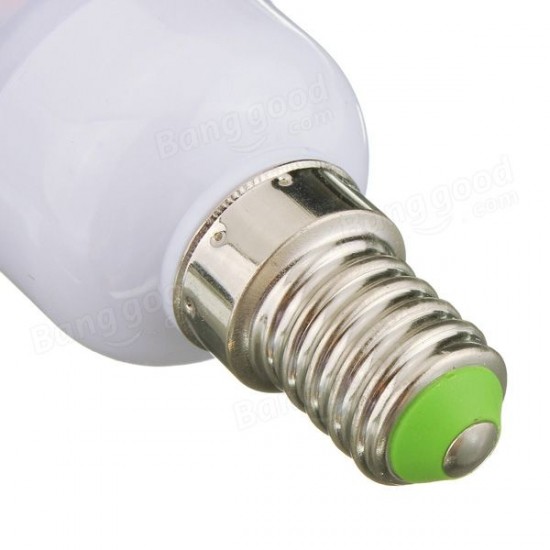 E14 4W White/Warm White 5730SMD LED Corn Bulb Light Ivory Cover 220V