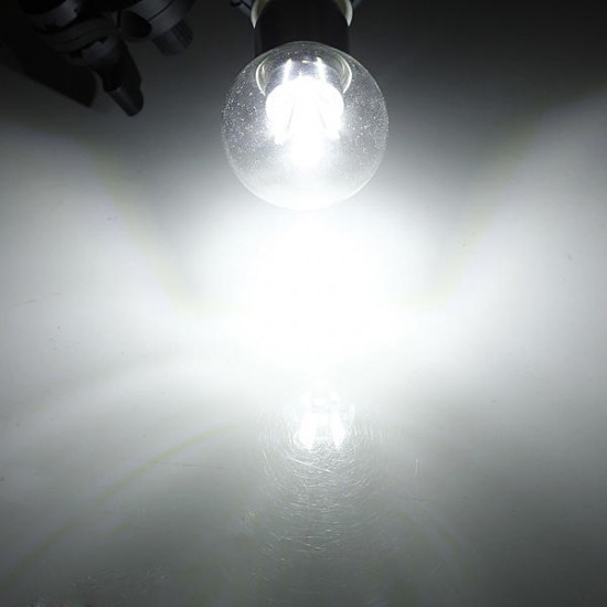 E14 4W White/Warm White Glass LED Globe Bulb Light AC 110-240V E14 4W White/Warm White Glass LED Globe Bulb Light AC 110-240V