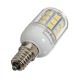 E14 5050 SMD 30 LED 3.2W Warm White 3500K Corn Bulb With Cover 220V