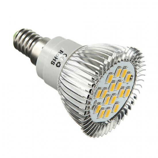 E14 6.5W 500-550LM Warm White 5630 SMD 16 LED Spot Lightt Bulbs 220V E14 6.5W 500-550LM Warm White 5630 SMD 16 LED Spot Lightt Bulbs 220V