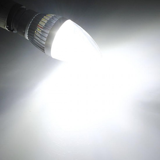 E14 6W 3 LED White/Warm White LED Chandelier Candle Light Bulb 85-265V E14 6W 3 LED White/Warm White LED Chandelier Candle Light Bulb 85-265V