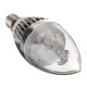 E14 6W 3 LED White/Warm White LED Chandelier Candle Light Bulb 85-265V E14 6W 3 LED White/Warm White LED Chandelier Candle Light Bulb 85-265V
