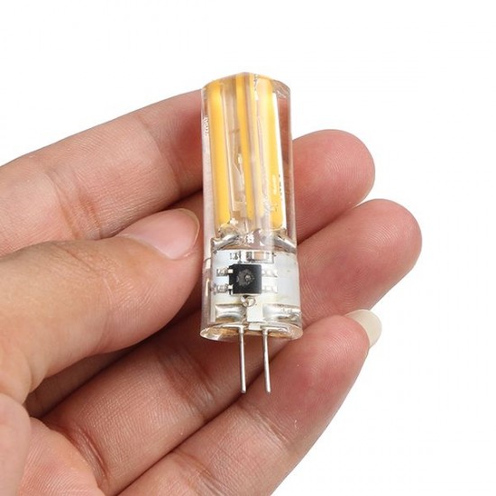 E14 G4 G9 4W COB2508 Dimmable Warm White Pure White LED Corn Light Bulb AC220-240V