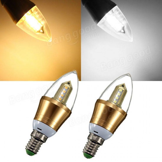 E14 LED Bulb 4W SMD 2835 16 Pure White/Warm White Candle Flame Down Light Lamp AC 85-265V E14 LED Bulb 4W SMD 2835 16 Pure White/Warm White Candle Flame Down Light Lamp AC 85-265V