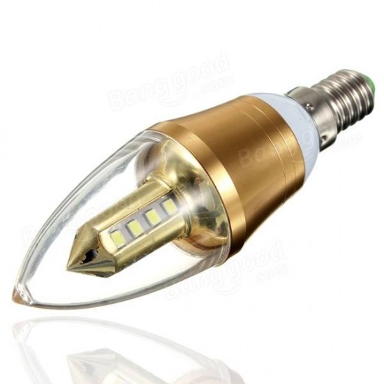 E14 LED Bulb 4W SMD 2835 16 Pure White/Warm White Candle Flame Down Light Lamp AC 85-265V E14 LED Bulb 4W SMD 2835 16 Pure White/Warm White Candle Flame Down Light Lamp AC 85-265V