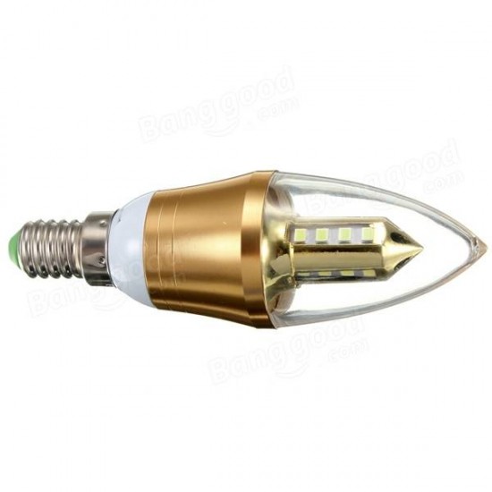 E14 LED Bulb 4W SMD 2835 16 Pure White/Warm White Candle Flame Down Light Lamp AC 85-265V E14 LED Bulb 4W SMD 2835 16 Pure White/Warm White Candle Flame Down Light Lamp AC 85-265V