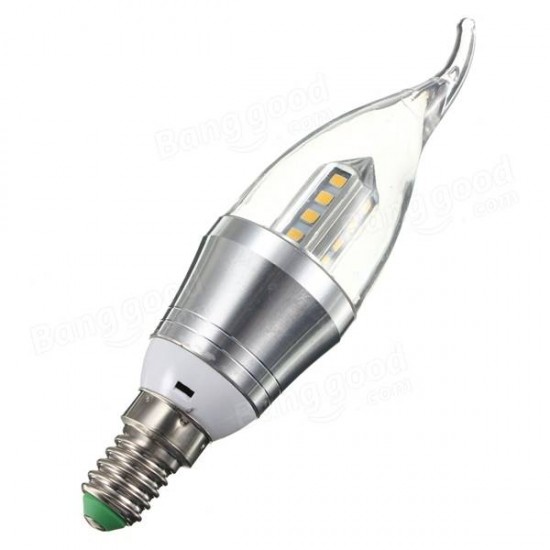 E14 LED Candle 16 SMD 2835 Pure White/Warm White Chandelier Bulb Light Lamp AC 85-265V