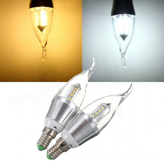 E14 LED Candle 16 SMD 2835 Pure White/Warm White Chandelier Bulb Light Lamp AC 85-265V E14 LED Candle 16 SMD 2835 Pure White/Warm White Chandelier Bulb Light Lamp AC 85-265V