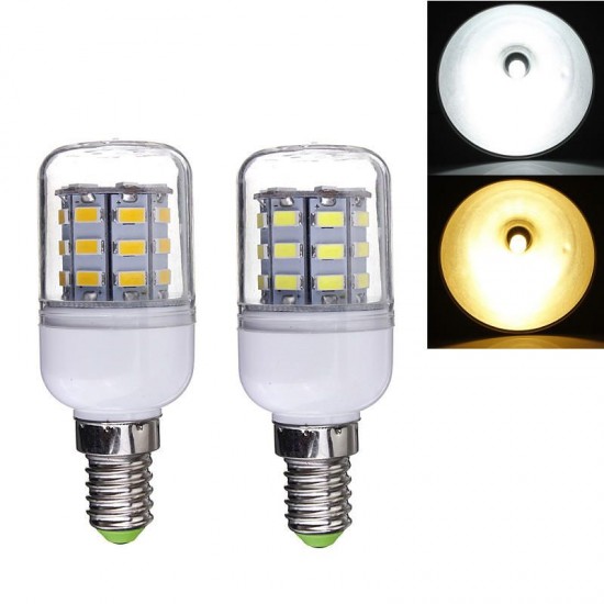 E14 LED Corn Light Bulb Warm White 3.5W 5730 SMD 360° Indoor Home Lamp AC110V