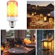 E14/E26/E27 LED Flicker Flame Light Bulb Simulated Nature Fire Effect Lamp Decor