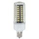 E17 E14 E12 G9 GU10 7W 72 SMD 5730 LED Pure White Warm White Natural White Cover Corn Bulb AC85-265V