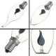 Lot RED E14 3W Retro Chandelier Fire Candle Light Flame Edison Bulb Lamp AC220V Lot RED E14 3W Retro Chandelier Fire Candle Light Flame Edison Bulb Lamp AC220V