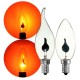 Lot RED E14 3W Retro Chandelier Fire Candle Light Flame Edison Bulb Lamp AC220V