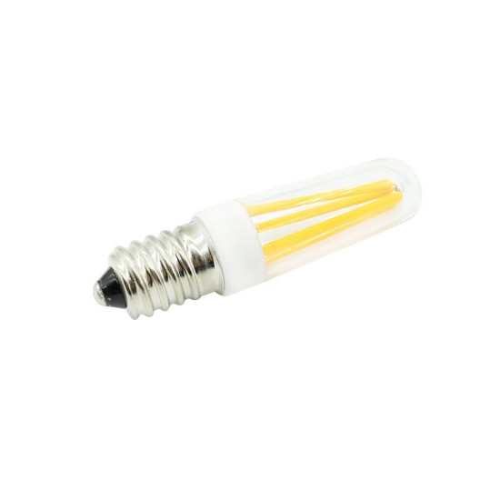 Mini Dimmable E14 4W COB LED Filament Lamp Light Bulb Replace Halogen Lamp AC110V/220V