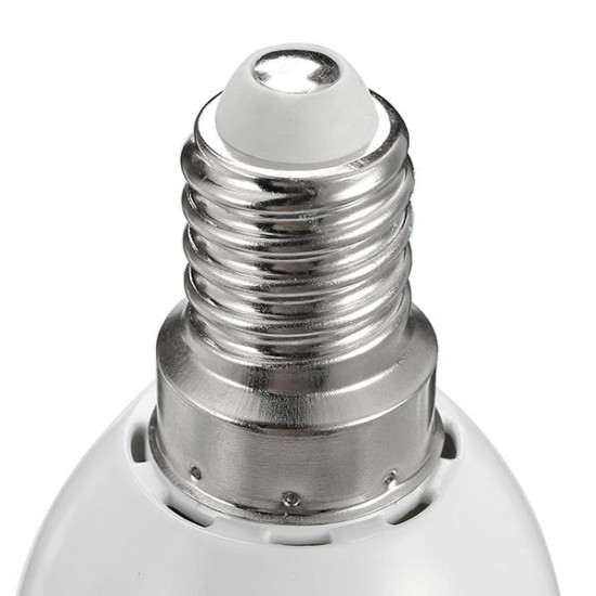 ZX E14 5W 12 SMD 2835 LED Pure White Warm White Candle Light Lamp Bulb AC220-240V