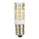 ZX E14 E12 5W Pure White Warm White 51LED Ceramics Corn Light Bulb for Replace Halogen AC110V AC220V