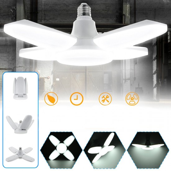 100W E26/E27 Foldable 235LED Garage Light Bulb Mining Workshop Supermarket Ceiling Lamp 85-265V