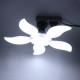100W E27 Colorful Cool White 280LED Garage Light Bulb Deformable Ceiling Workshop Lamp for Parking Basement AC110-265V