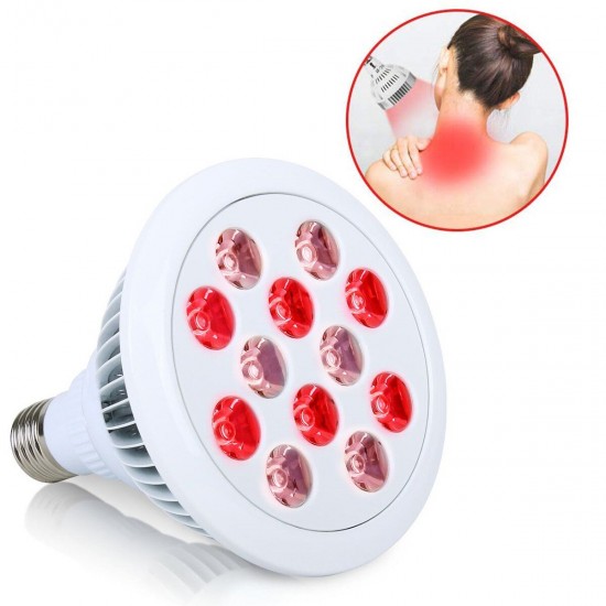 12W 24W 54W E27 LED Light Therapy Bulb 660nm Deep Red & 850nm Near Infrared Combo for Health Beauty