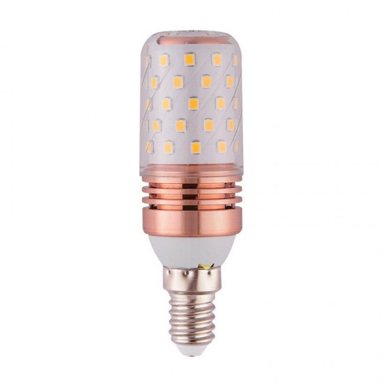 12W E14 E27 LED Corn Light Bulb 3000K/6500K Candelabra Lamp for Home Hotel Indoor AC220V