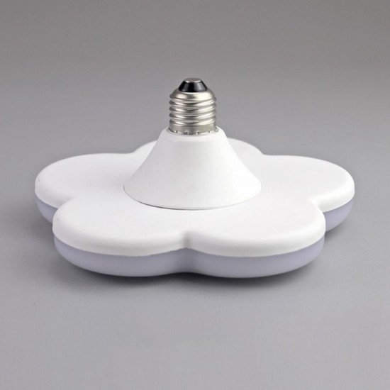 15W E27 LED Bulb Plum Blossom Shaped Ceiling Light Downlight Lamp for Living Room Bedroom AC180-240V