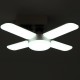 180W E27 25000LM 200 LED Garage Light Deformable Ceiling Fixture Four-leaves Workshop Lamp AC85-265V