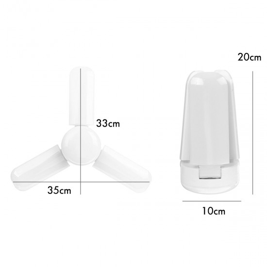 20W 45W 60W Deformable E27 LED Garage Light Bulb Ceiling Fixture Shop Workshop Lamp AC110-265V 20W 45W 60W Deformable E27 LED Garage Light Bulb Ceiling Fixture Shop Workshop Lamp AC110-265V