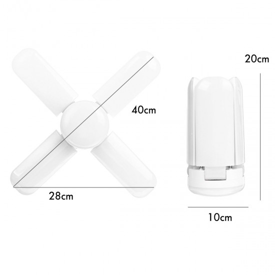 20W 45W 60W Deformable E27 LED Garage Light Bulb Ceiling Fixture Shop Workshop Lamp AC110-265V 20W 45W 60W Deformable E27 LED Garage Light Bulb Ceiling Fixture Shop Workshop Lamp AC110-265V