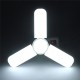 2/3 Leafs LED Foldable Garage Light E26/E27 Deformable Ceiling Fixture Lights Shop Workshop Lamp