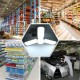 2/3 Leafs LED Foldable Garage Light E26/E27 Deformable Ceiling Fixture Lights Shop Workshop Lamp