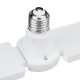 2PCS E27 56*2 LED Garage Light Bulb 2 Blades Foldable Mining Warehouse Ceiling Fan Lamp AC165-265V