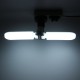 2PCS E27 56*2 LED Garage Light Bulb 2 Blades Foldable Mining Warehouse Ceiling Fan Lamp AC165-265V