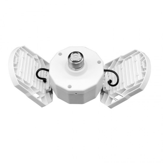30W 45W 60W E27 LED Bulb Deformable Garage Ceiling Light Ultra-Bright Adjustable Lighting