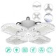 30W 45W 60W E27 LED Bulb Deformable Garage Ceiling Light Ultra-Bright Adjustable Lighting 30W 45W 60W E27 LED Bulb Deformable Garage Ceiling Light Ultra-Bright Adjustable Lighting
