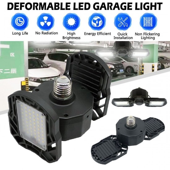 30W LED Garage Lamp 3000LM Shop Work E27 Light Bulb Home Ceiling Fixture Deformable Lighting 85-265V 30W LED Garage Lamp 3000LM Shop Work E27 Light Bulb Home Ceiling Fixture Deformable Lighting 85-265V