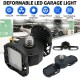 30W LED Garage Lamp 3000LM Shop Work E27 Light Bulb Home Ceiling Fixture Deformable Lighting 85-265V