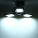 30W/45W/60W/80W E27 LED Garage Light Deformable Ceiling Fixture Workshop Warehouse Lamp 85-265V