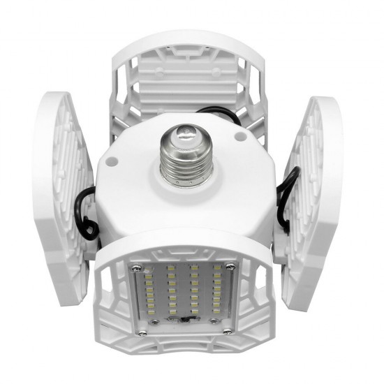 30W/45W/60W/80W E27 Radar Sensor LED Garage Light Bulb Deformable Ceiling Fixture Workshop Lamp AC85-265V 30W/45W/60W/80W E27 Radar Sensor LED Garage Light Bulb Deformable Ceiling Fixture Workshop Lamp AC85-265V