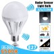 3/5/7/9W LED Bulb Spotlight E27 2835SMD Shop Office Radar sensor Lamp Bright