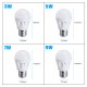 3/5/7/9W LED Bulb Spotlight E27 2835SMD Shop Office Radar sensor Lamp Bright