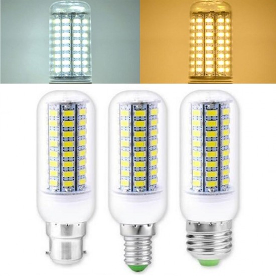 3.5W 5W E27 E14 B22 SMD 4014 LED Corn Light Bulb Home Lighting Decoration AC110/220V